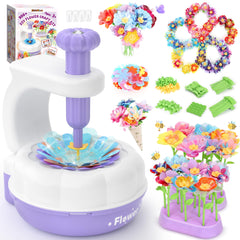 GirlsHome embossing machine with flower bouquet kit for kids