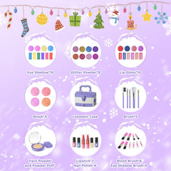 GirlsHome Kids Makeup Set nail polish for colorful pretend manicures