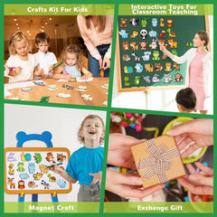 gisgfim fridge magnet craft project perfect as a party favor or school activity.