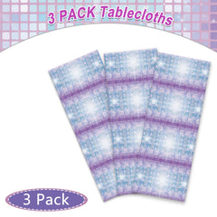gisgfim 108x51 inch tablecloths ideal for dining tables and backdrops.