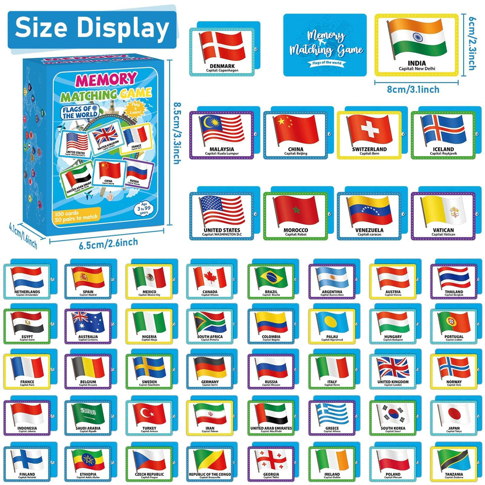 Close-up of world flag designs on gisgfim cards