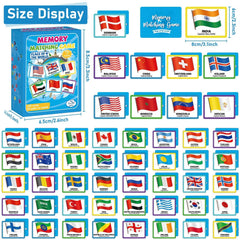 Close-up of world flag designs on gisgfim cards