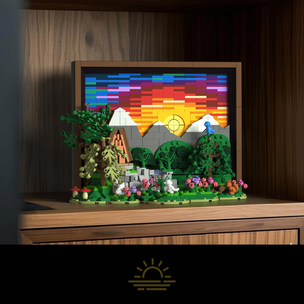 Givenni Ideas 1101-piece puzzle yields a multi-layered 3D home art.