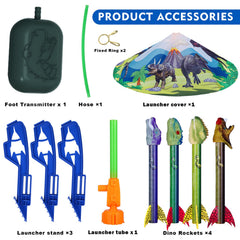 Gizzjoy adjustable launch tube lets kids control trajectories safely.