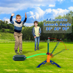 Gizzjoy launch stand legs stabilize kids' launching sessions.