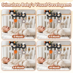 GKDOMS high contrast toy aids early visual development for newborns