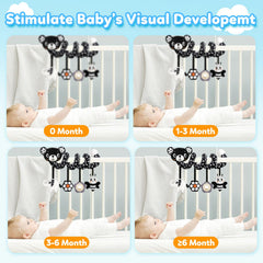 GKDOMS Portable design clips easily to strollers and car seats.