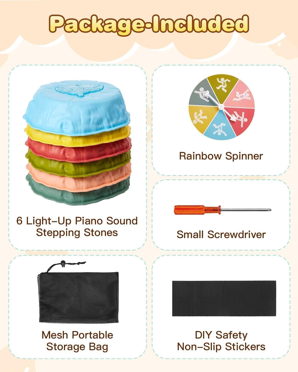 Gleamkid indoors or outdoors setup suitable for classrooms and homes.