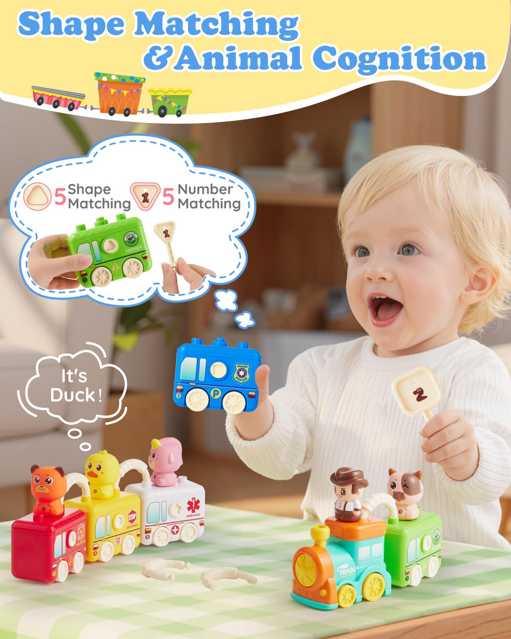 Gleamkid lock-key-connection supports problem solving and shape recognition