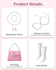 Gleamkid old-lady-ear-cuffs coordinate accessories