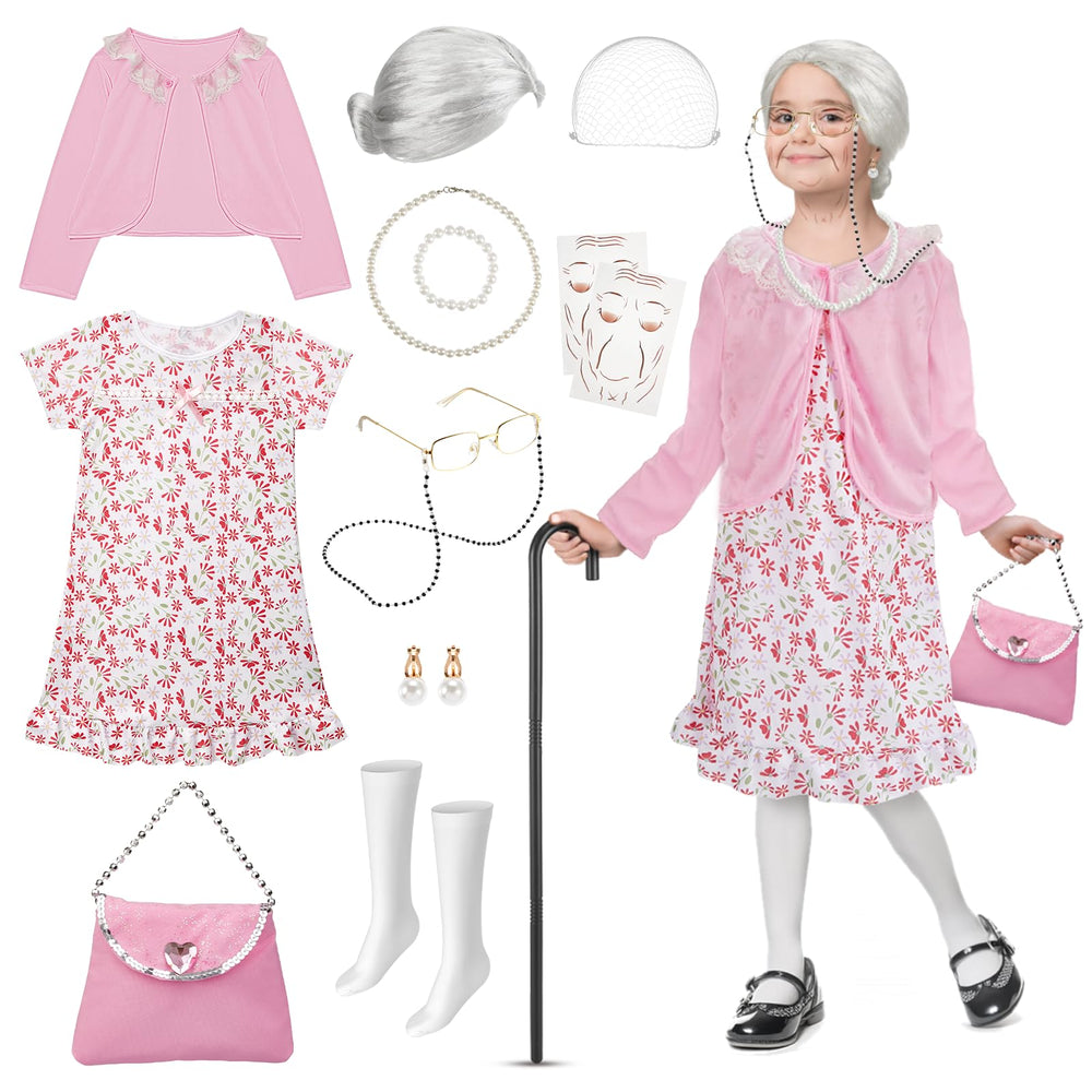 Gleamkid old-lady-pink-bag adds color to the outfit