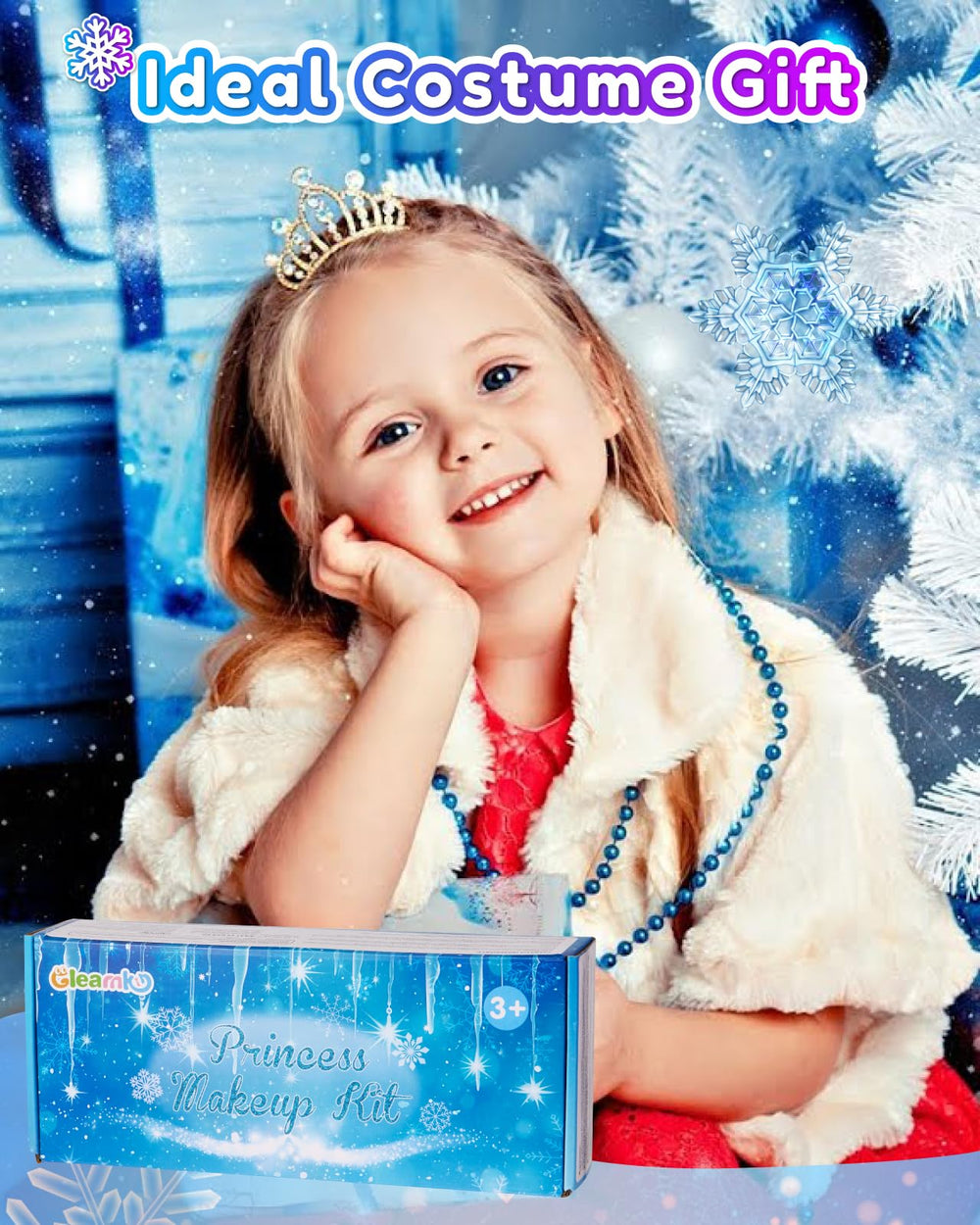 Gleamkid wig strap and accessories help secure comfy dress-up looks