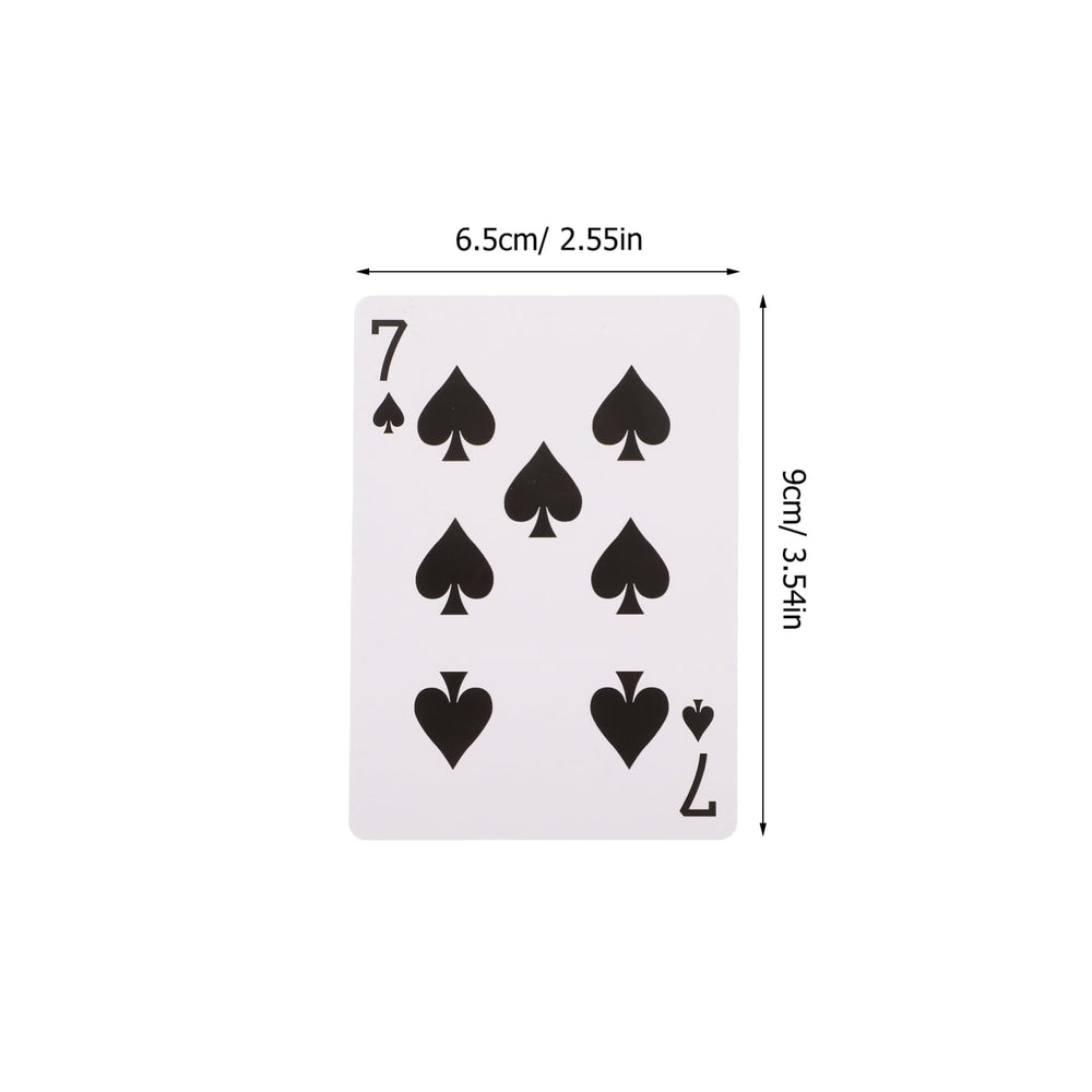 GLEAVI blank sublimation playing cards back designed for back-side design projects