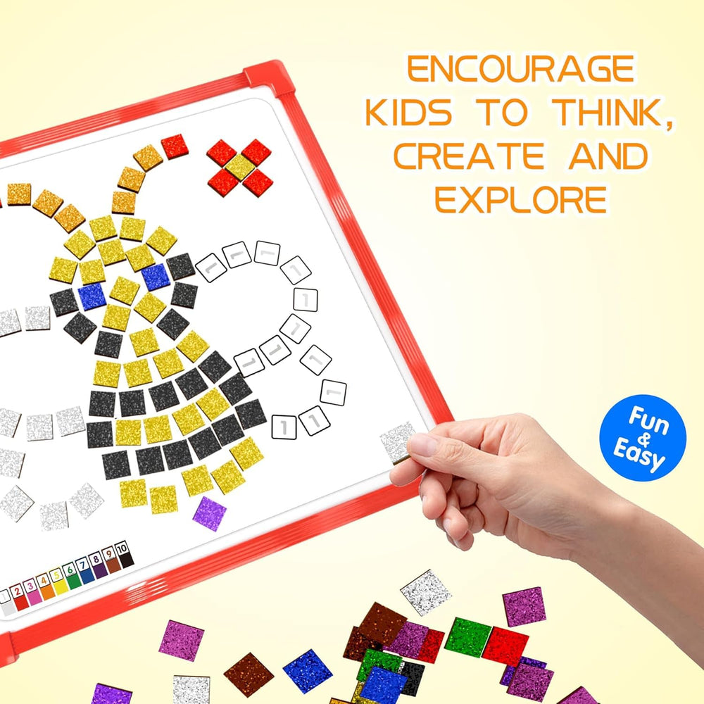 GLEEHAPY pattern cards double-sided for guided design practice and pattern recognition.