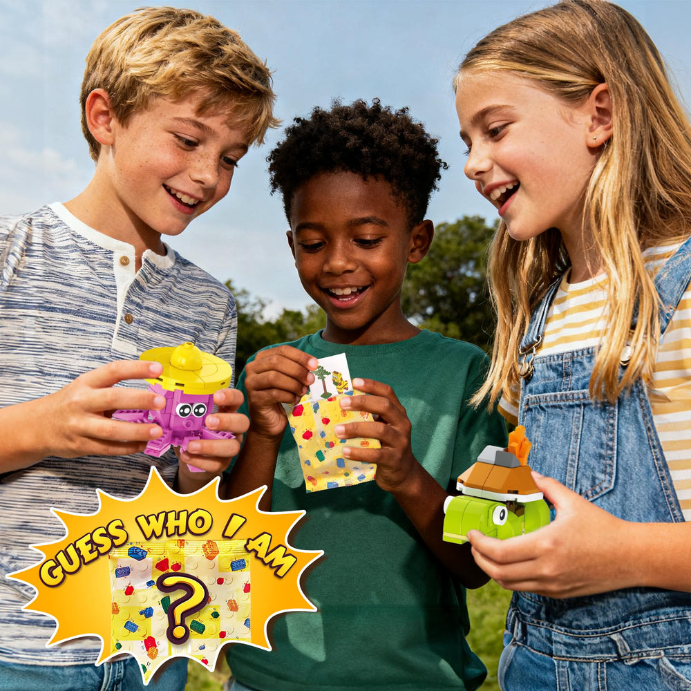 Glikid animal building toys with scene designs spark imaginative play.
