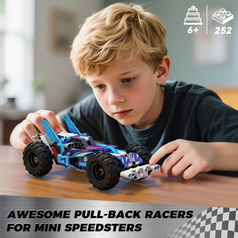 Glikid Technic pullback motor action highlights fast, controllable launches.