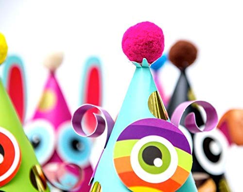 Glittery Garden animal-face hats ideal party favors for celebrations