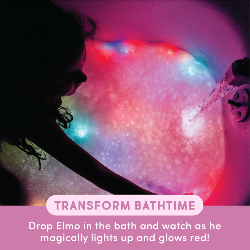 Glo Pals Julia character cubes brighten sensory bath play