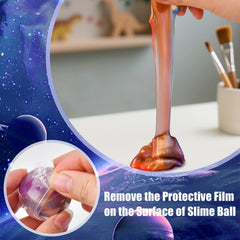 Glompgz slime goes on-the-go for travel and playdates.