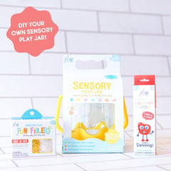 Glo Pals child-safe lid lock enhances safe play during busy routines