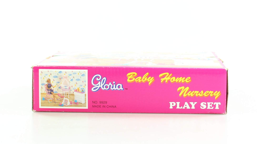 Gloria dollhouse baby nursery furniture with included accessories for imaginative storytelling
