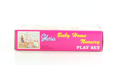 Gloria dollhouse baby nursery furniture with included accessories for imaginative storytelling