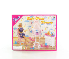 Gloria dollhouse nursery playset assembly for quick setup and imaginative play