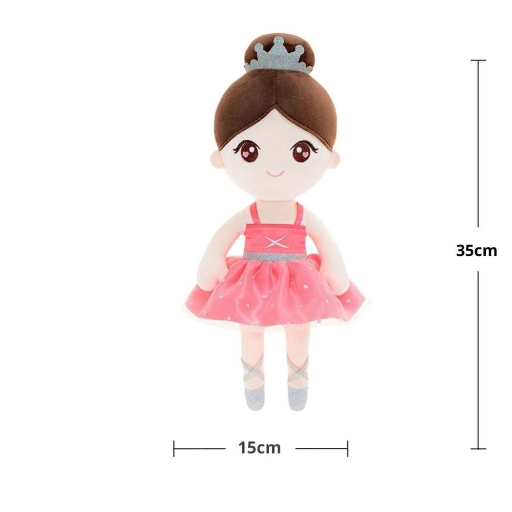 Gloveleya 13-inch doll designed for easy one-hand carry and comforting hugs