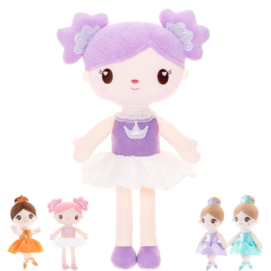Gloveleya Candy Princess doll in purple dress ready for imaginative play and cuddles