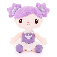 Gloveleya purple nursery decor doll brightening space