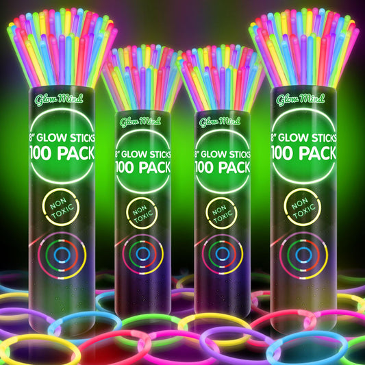 Glow Mind 8-inch glow sticks shine bright for Halloween celebrations