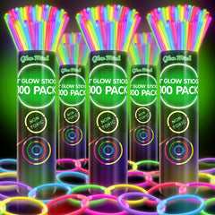 Glow Mind 500 ultra-bright glow sticks product shot for parties.