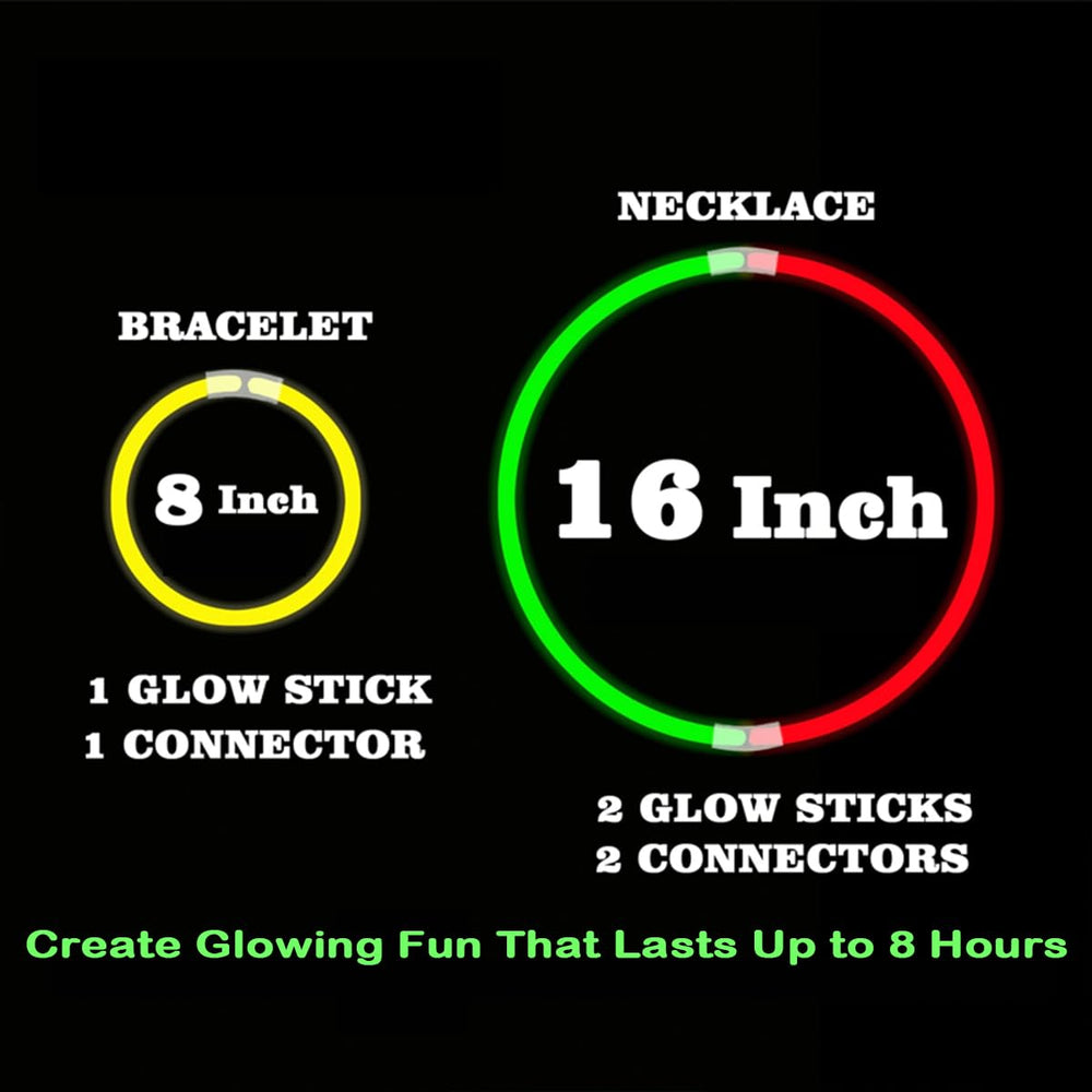 GLOW YGB bracelet connectors for wearable glow decor