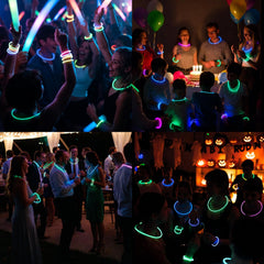 GLOW YGB waterproof floating glow sticks for pool parties