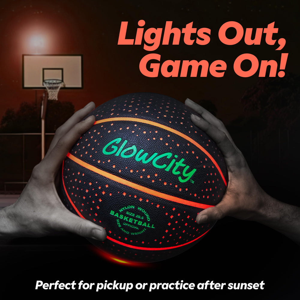GlowCity family-friendly gift idea with a striking red glow.