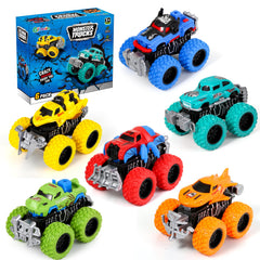 Gloween Monster Trucks 6-pack in bright box, ready for instant play and gifting