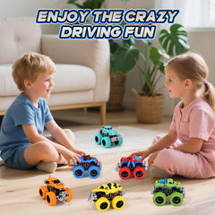 Gloween Monster Trucks showing unique front and rear bumper designs