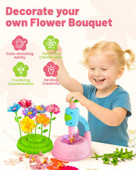 Glowsprout bases and bouquet wrap paper enabling larger garden displays