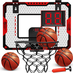 GMAOPHY indoor basketball hoop mounted over the door for quick family play