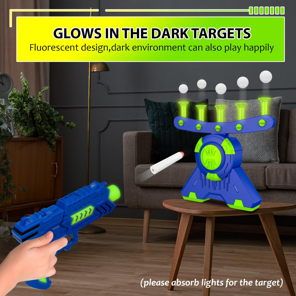 GMAOPHY foam dart gun provides safe, kid-friendly target practice.