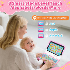 GMAOPHY learning laptop with music and lights boosting sensory play and engagement