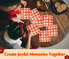 GMEMNOV ten sheets of sixteen designs enable versatile holiday crafts
