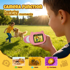 GMYGBY compact portable design fits small hands.