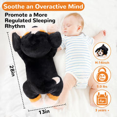 Gnomantic Bernese Mountain Dog weighted plush during playtime as a comforting friend.
