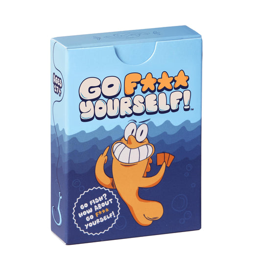 Go F Yourself 52-card deck with bold prompts for a wild party night