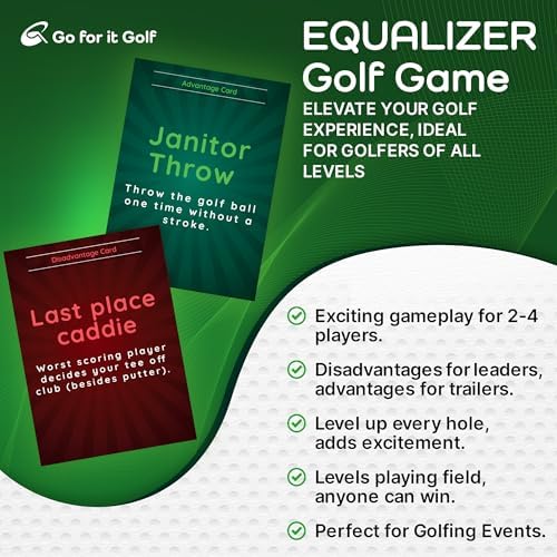 Go For It Golf Equalizer makes a memorable gift for golf lovers.