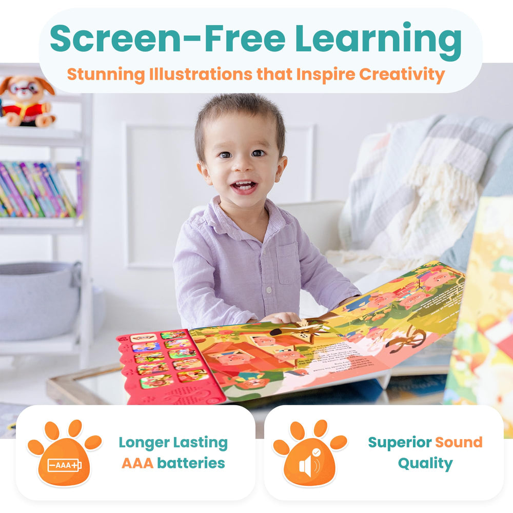 GO GO 9 Fairy Tale Songs durable materials withstand everyday toddler play.
