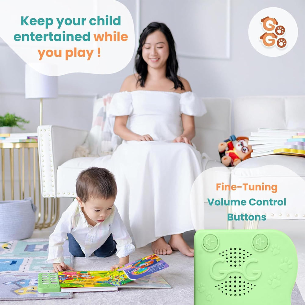 GO GO colorful illustrated pages spark imagination during rhyme time
