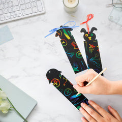 Goaste 144-pack bookmark collection ready for group crafts and classes.