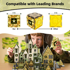 GobiDex army base structures assembly inspires 3D design and teamwork.